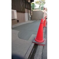 ブロック塀撤去し、駐車スペースへのリフォーム