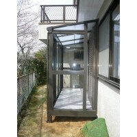 日が差し込むサンルームの増設!!