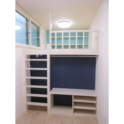  秘密基地のような子供部屋