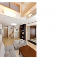 解放感あふれるリビング