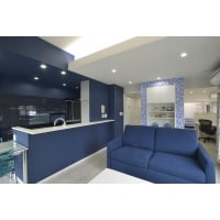 『白×ブルー』のこだわり空間~マンションリフォーム~