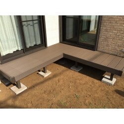 お色はお客様に決めて頂き、ダークブラウンです。