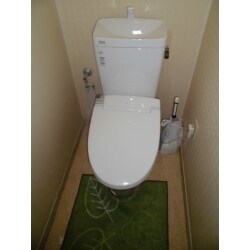 内装はそのまま、トイレのみ入替です。