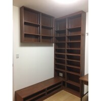 自分だけの図書館に!ぴったりサイズの造作本棚