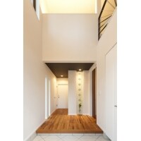 ただいま!の声が聞こえる 大きな吹き抜けがあるお家