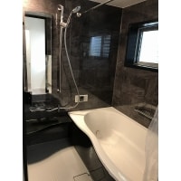 お掃除ラクラクなお風呂とトイレです