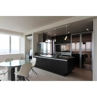 夜景を楽しむLDK