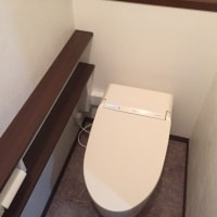 スタイリッシュなタンクレスのトイレに