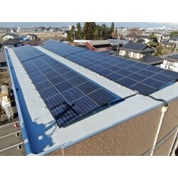 マンションの屋上のウレタン防水工事を行いました。