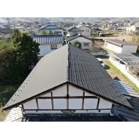 機能性に優れた画期的な屋根材で葺き替えました