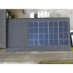 ネクストエナジーの太陽光発電システム　5.52ｋｗの設置工事を行いました。