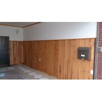 2階建て店舗兼住宅の1階店舗部を解体。奥を居室等へ広く活用。