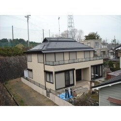 屋根の葺き替えを期に太陽光発電システムのご提案をしました。

