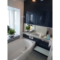 タイルが素敵なバスルーム