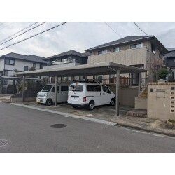 折板屋根カーポート設置工事