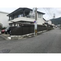 危険なブロック塀をアルミフェンスに