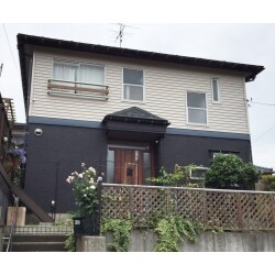 組み合わせでモダンな外壁に