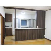 対面キッチンで 「ながら料理」