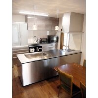 皆が集うキッチンへ繋がる 結露解消デザイン