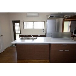 必要に応じて空間の無駄を無くし、使い勝手を改善した水廻り