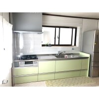 築55年の暗い台所が、収納力のある明るいキッチンに!