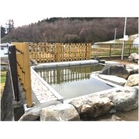 ご来客の方も二度見するほどの、素敵な池に仕上がりました!