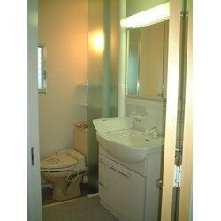 公団マンション　洗面＆トイレを一体化