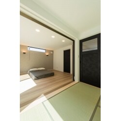 和室とベットルームを繋げた祖父母の為のリフォームです。