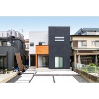 【新築】モダンな貼り分け住宅