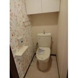 とってもチャーミングなトイレに