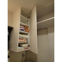 リフォーム後の洗面収納