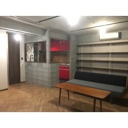 リフォーム後のキッチン＆リビング