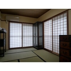 和室の内装、建具等を新調しました。