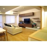 イタリアンモダンの 空間へと誘うリビングボード