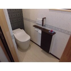 汲み取り式トイレを水洗式に！