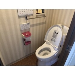 気分を一新！ホワイトカラーのウォシュレットトイレ