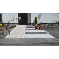 段差をスロープにして一手間削減!