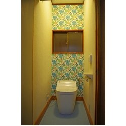 遊び心あるトイレリフォーム