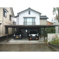 離れ外装改修・2台用カーポート新設