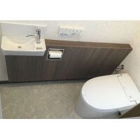 お掃除がラクなタンクレストイレへ