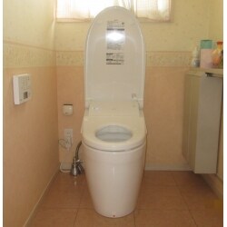 トイレの取替え工事をしました。