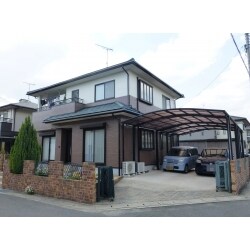 岡山市 K様邸　外壁塗装（H29.4)