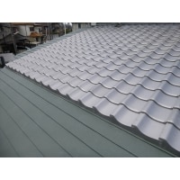 【西宮市】銅板の緑青を再現した屋根材を採用しました！