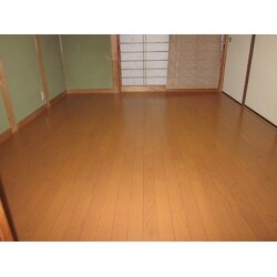和室の床を畳からフロアー材に一新したリフォーム