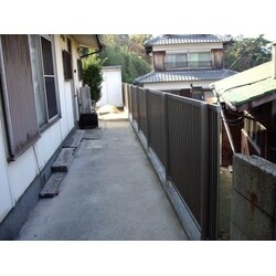古くなって倒れそうなブロック塀をフェンスに改造！！