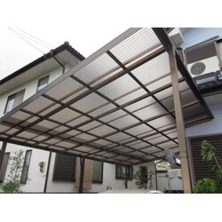 屋根をポリカ板に一新！