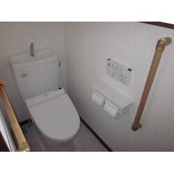使い勝手のよいトイレに一新！