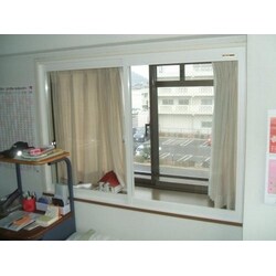 マンションの窓も内窓で暖かく