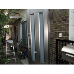 玄関を簡単リフレッシュ！お家の表情が明るく なりました！