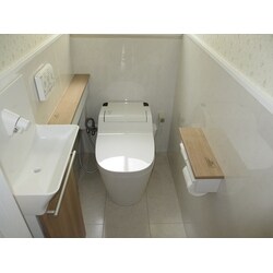 スッキリと使い勝手のよいトイレに！
